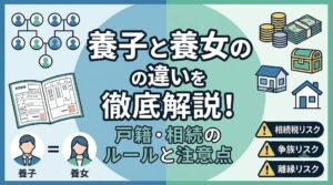 養子と養女の違いを徹底解説！戸籍や相続のルールと注意点